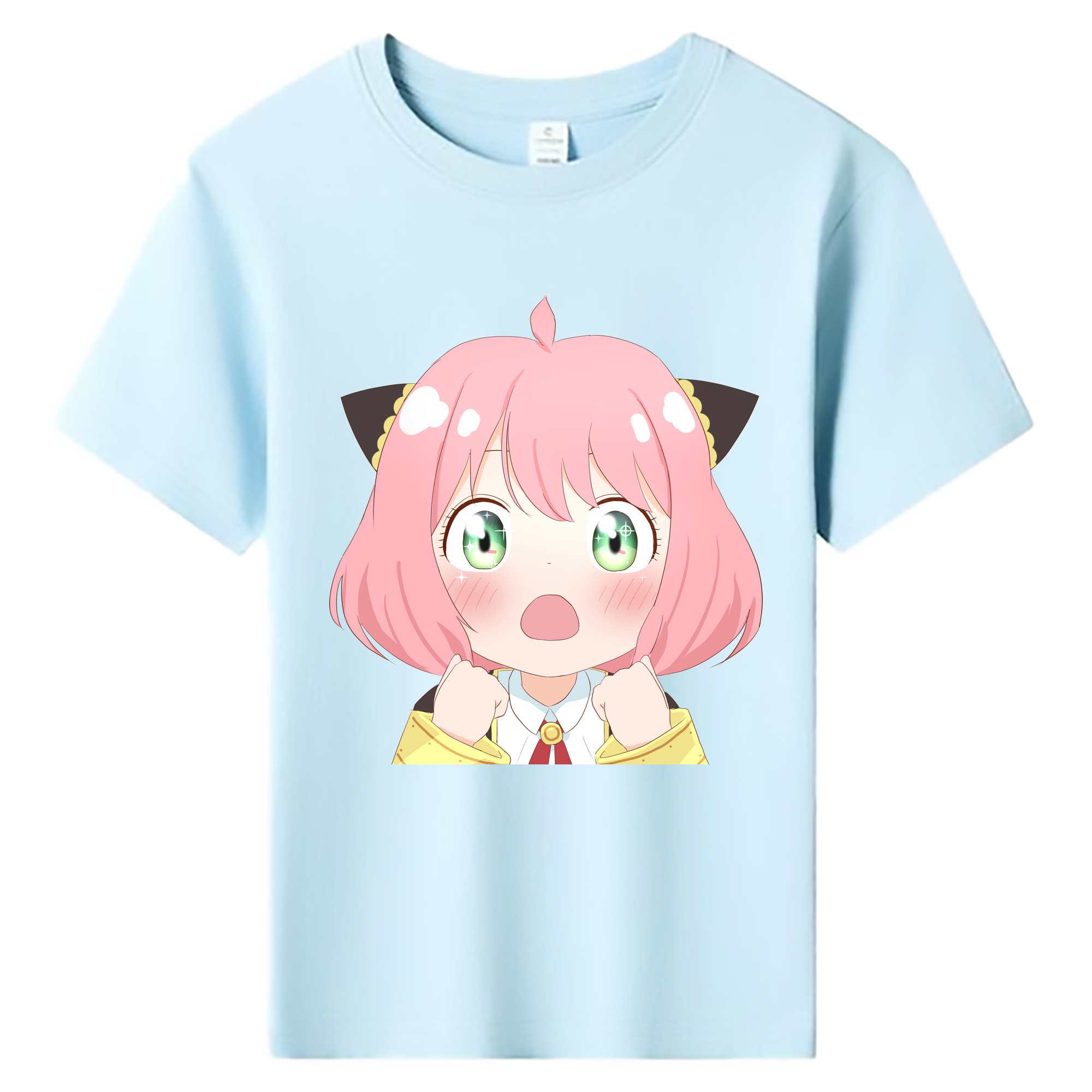 （画像用） SPY×FAMILY间谍家家酒 綿100％キッズTシャツ（フロントプリント）